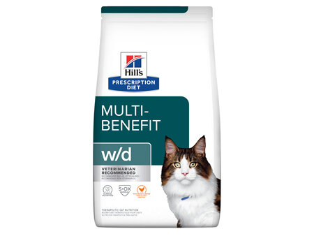 Hill's Prescription Diet w/d Multi-Benefit Dry Cat Food