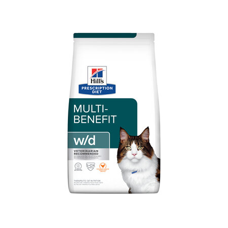 Hill's Prescription Diet w/d Multi-Benefit Dry Cat Food