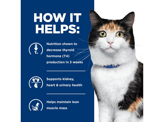 Hill's Prescription Diet y/d Thyroid Care Dry Cat Food