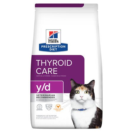 Hill's Prescription Diet y/d Thyroid Care Dry Cat Food