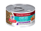 Hill's Science Diet Adult 11+ Healthy Cuisine Tuna & Carrot Medley Canned Cat Food, 79g, 24 Pack