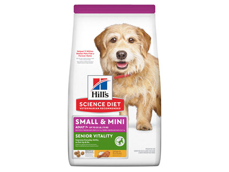 Hill's Science Diet Adult 7+ Senior Vitality Small & Mini Senior Dry Dog Food