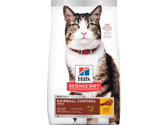 Hill's Science Diet Adult Hairball Control Dry Cat Food