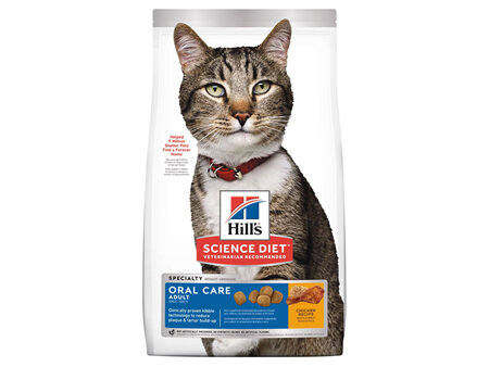 Hill's Science Diet Adult Oral Care Dry Cat Food