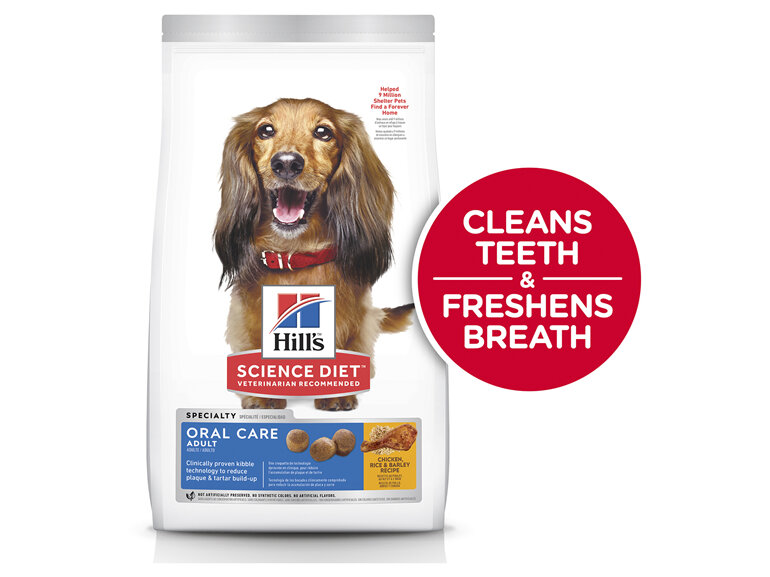 Hill's Science Diet Adult Oral Care Dry Dog Food