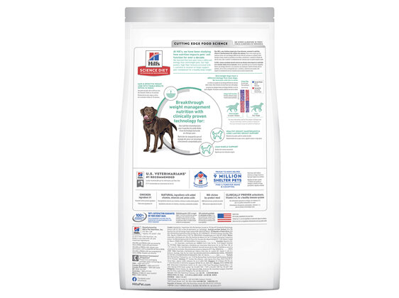 Hill's Science Diet Adult Perfect Weight Large Breed Dry Dog Food 12.9kg