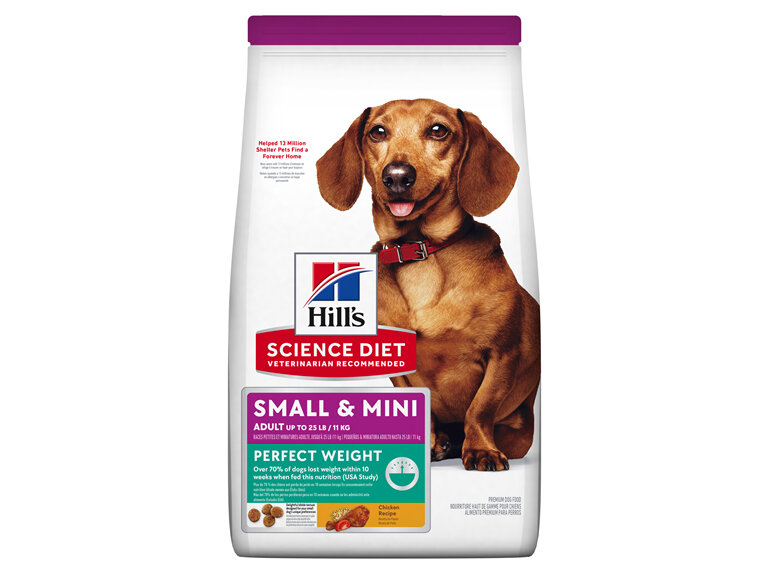 Hill's Science Diet Adult Perfect Weight Small & Mini Dry Dog Food