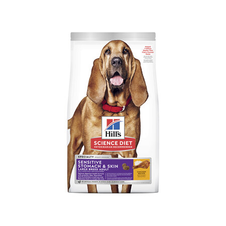 Hill's Science Diet Adult Sensitive Stomach & Skin Large Breed Dry Dog Food 13.6kg