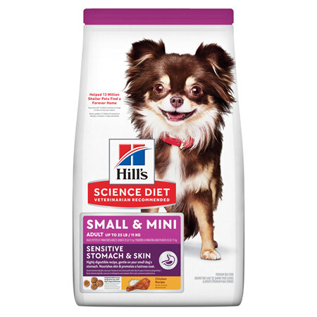 Hill's Science Diet Adult Sensitive Stomach & Skin Small & Mini Dry Dog Food