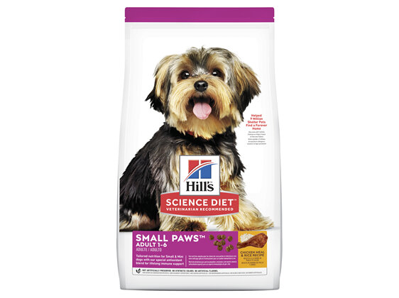 Hill's Science Diet Adult Small Paws Dry Dog Food