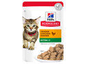 Hill's Science Diet Kitten Chicken Wet Cat Food Pouches, 85g, 12 Pack