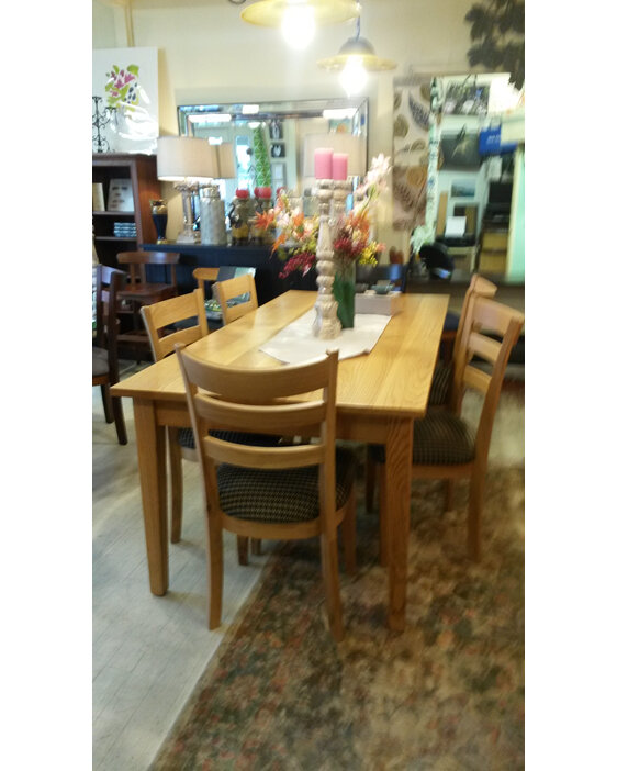 Hilton Dining Table Oak Made to order New Zealand Solidwood