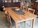 Hilton Dining Table Oak Natural Made in New Zealand to order