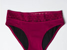 Hine Brief (Moderate) Ruby Large (12-14) Organic Cotton