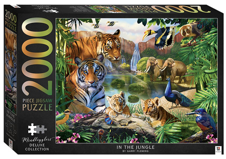 Hinkler 2000 Piece Jigsaw Puzzle: In The Jungle