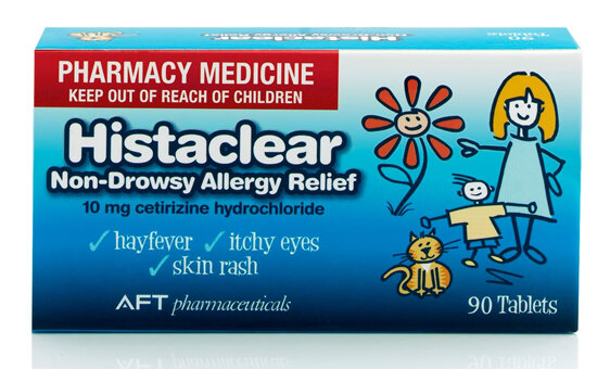 HISTACLEAR 10mg 90s