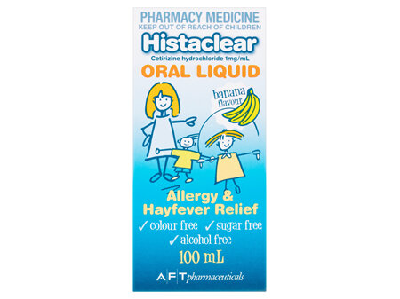 Histaclear® Allergy & Hayfever Relief Oral Liquid 100mL