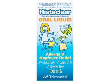 Histaclear® Allergy & Hayfever Relief Oral Liquid 100mL