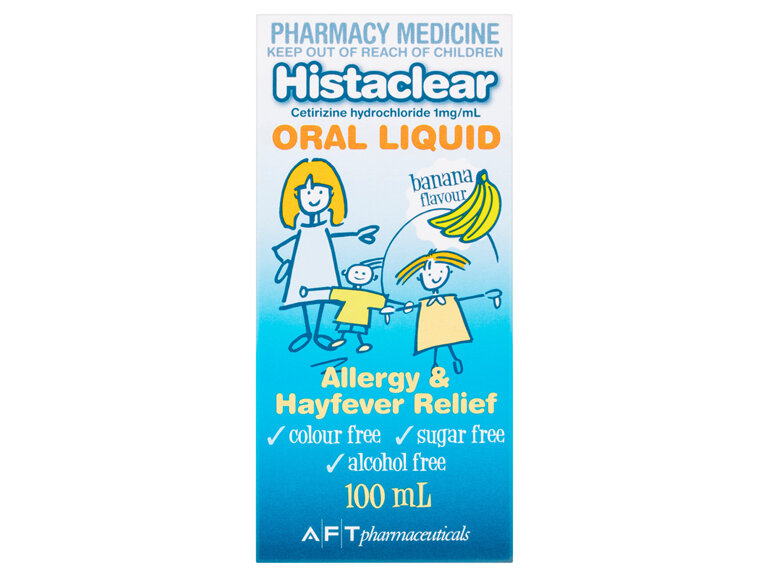 Histaclear® Allergy & Hayfever Relief Oral Liquid 100mL