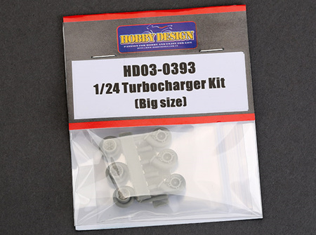 Hobby Design 1/24 Turbocharger Kit Big Size (HD03-0393)