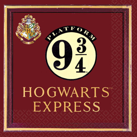 Hogwarts Express napkins x 16