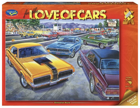 Holdson 1000 Piece Jigsaw Puzzle - For the Love of Cars - Elimination Round