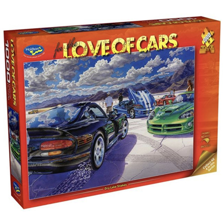 Holdson 1000 Piece Jigsaw Puzzle - For the Love of Cars - Dry Lake Snakes