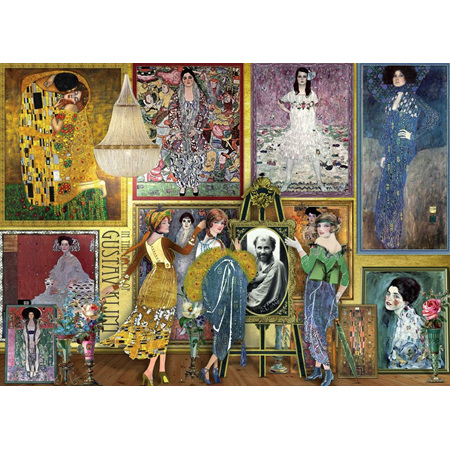 Holdson 1000 Piece Jigsaw Puzzle:  Gustav Klimt Gallery