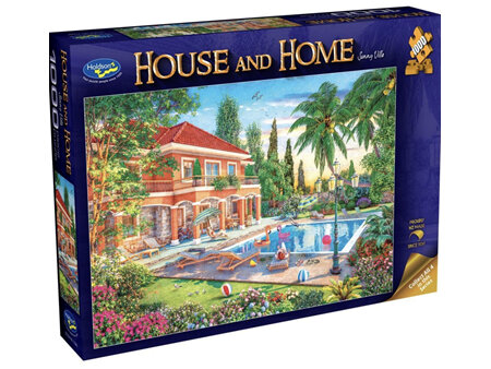 Holdson 1000 Piece Jigsaw Puzzle  House & Home Sunny Villa