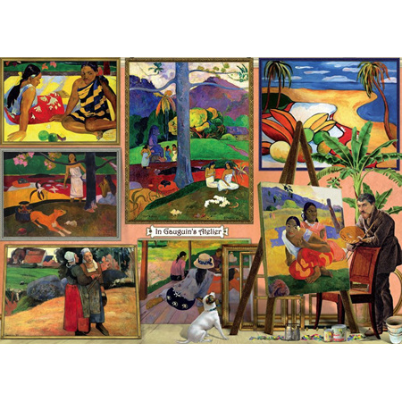 Holdson 1000  Piece Jigsaw Puzzle: In Gauguins Atelier
