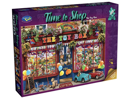 Holdson 1000 Piece Jigsaw Puzzle Time To Shop  The Toy Box
