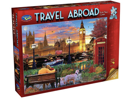 Holdson 1000 Piece Jigsaw Puzzle Travel Abroad On The Thames London
