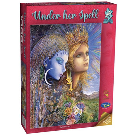 Holdson 1000 Piece Jigsaw Puzzle - Under Her Spell - Night and Day