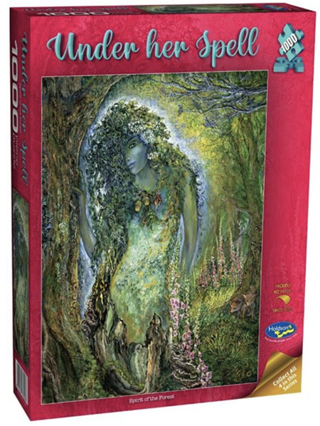 Holdson 1000 Piece Jigsaw Puzzle - Under Her Spell - Spirit of the Forest