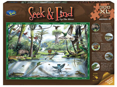 Holdson 300 XL Piece Jigsaw Puzzle Seek & Find S2 - Up The River