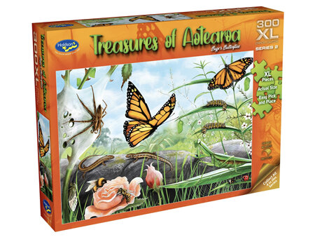 Holdson 300 XL Piece Jigsaw Puzzle: Treasures of Aotearoa - Bugs & Butterflies