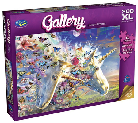 Holdson 300 XL Piece Jigsaw Puzzle: Unicorn Dreams