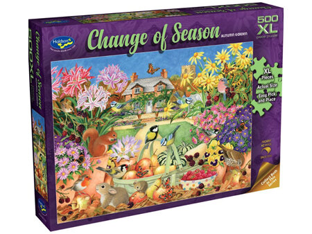 Holdson 500XL Piece Jigsaw Puzzle Autumn Garden
