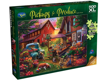 Holdson 500XL Piece Jigsaw Puzzle Bells Farm