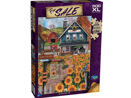 Holdson 500XL Piece Jigsaw Puzzle Sunflower Inn