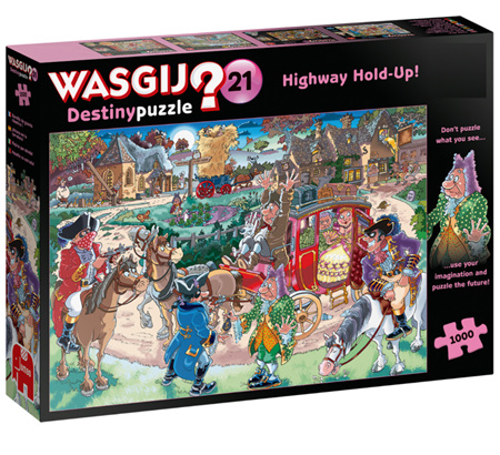 Holdson Wasgij Destiny 21 1000 Piece Jigsaw Puzzle: Highway Holdup