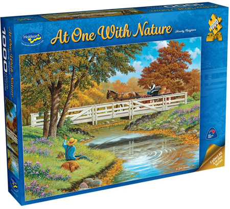 Holdson's 1000 Piece Jigsaw Puzzle:  At One With Nature - Howdy Neighbour