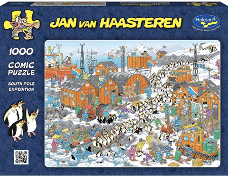 Holdson's 1000 Piece Jigsaw Puzzle: Jan Van Haasteren - South Pole Expedition