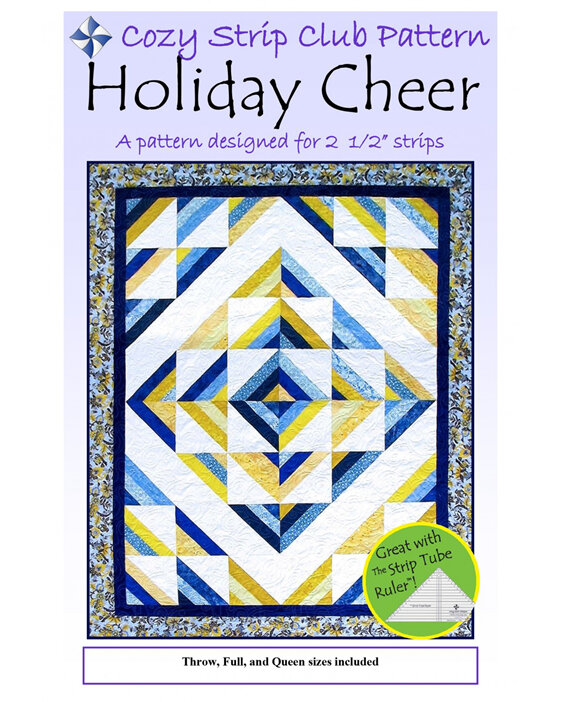 Holiday Cheer Quilt Pattern from Cozy Quilt Designs