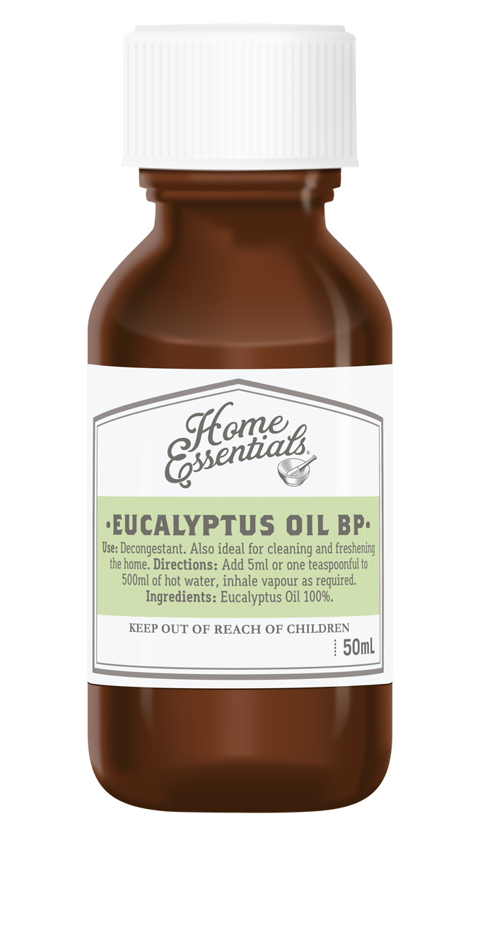 Home Essentials Eucalyptus Oil 50ml - Unichem Tokoroa Pharmacy Shop