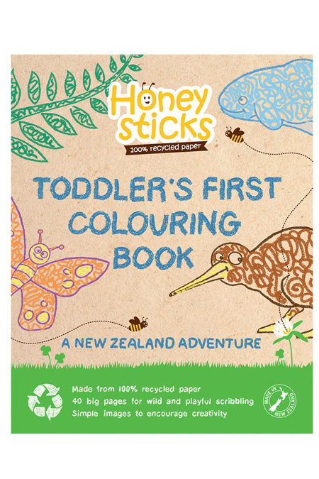 Honeysticks Toddlers First Colouring Book