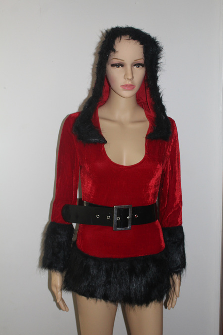 Hooded Mrs Claus  Costume