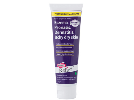 Hopes Relief Eczema Psoriasis Dermatitis Itchy Dry Skin 60g