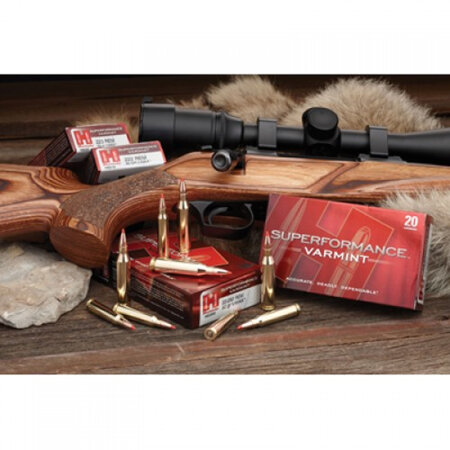 Hornady 223 Rem 53gr V-Max Superformance Varmint Ammunition