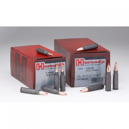 Hornady 5.45x39 60gr V-Max Steel Case Ammunition